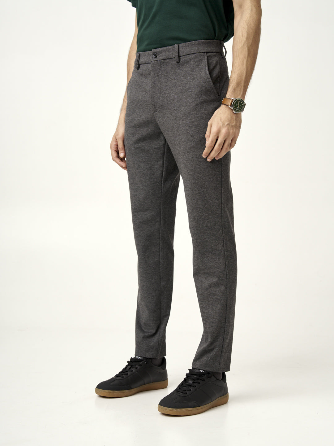 Charcoal Power-Stretch Pants