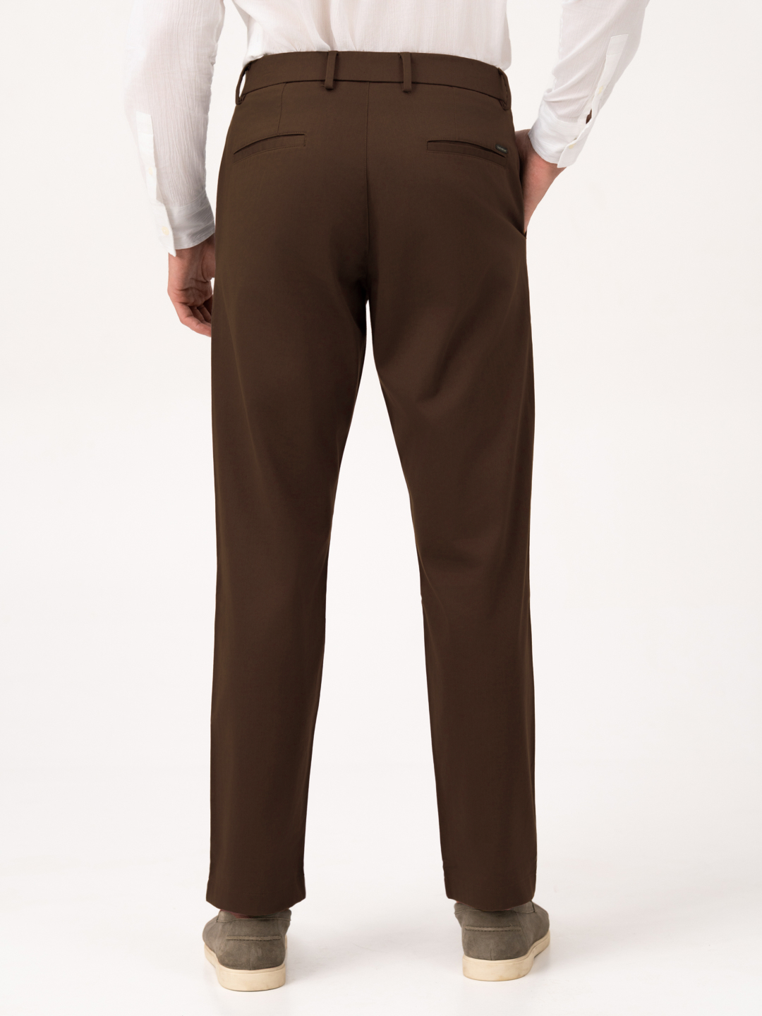 Noble Brown Stretch Chinos