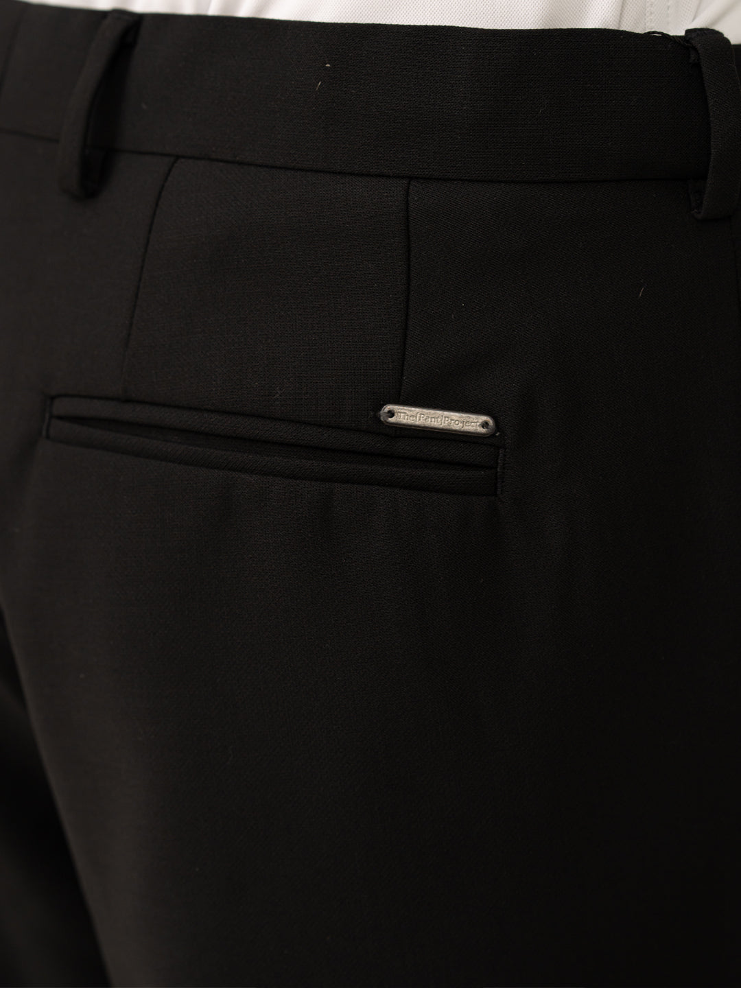Authority Black Pro.Stretch Formal Trousers