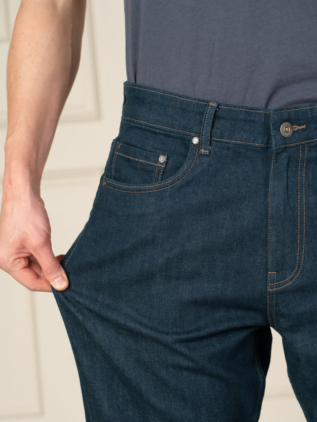 Driftwash Green Luxury Relaxed Fit Jeans
