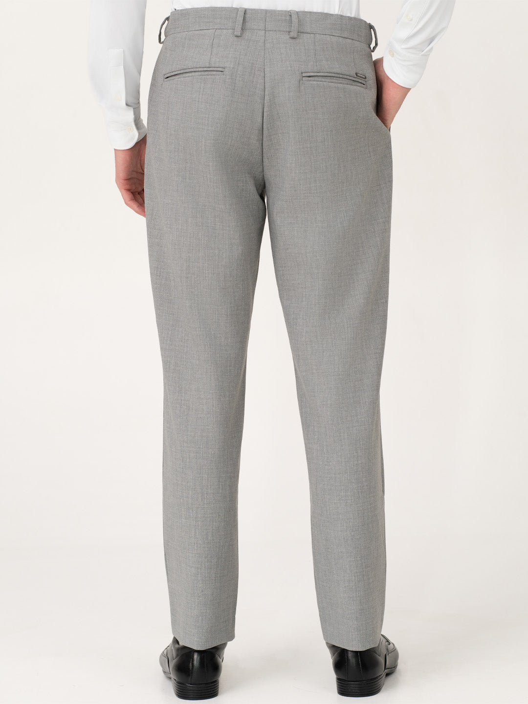 Director Grey Pro.Stretch Formal Trousers