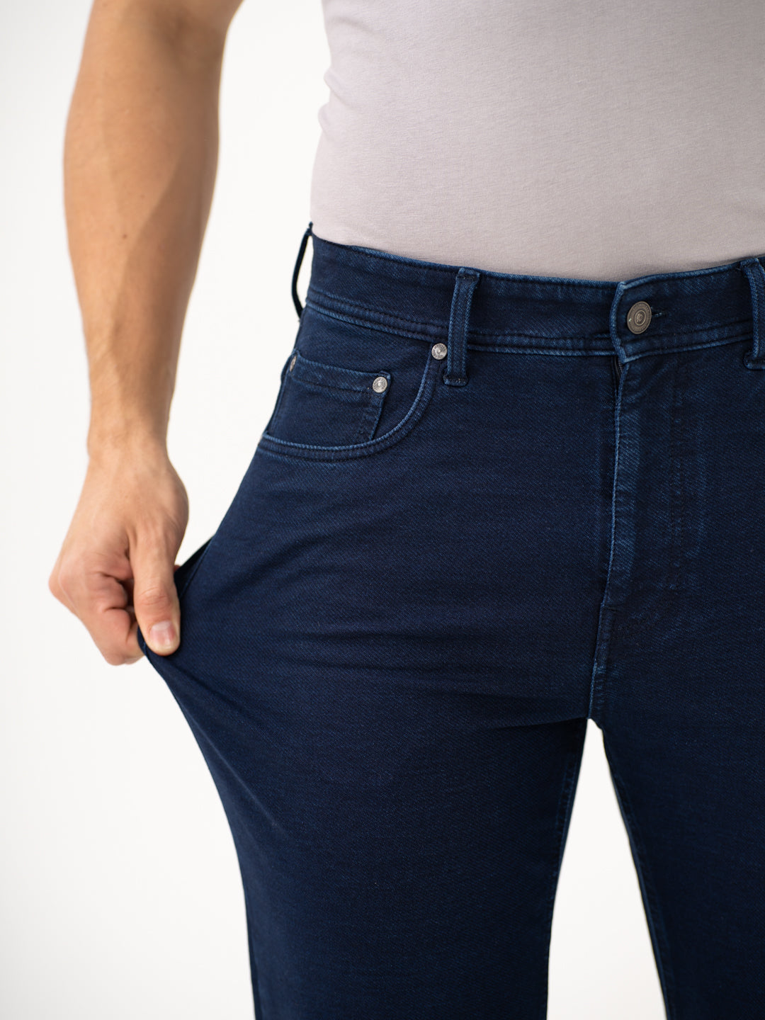 Frontier Blue Pro-Stretch Relaxed Fit Jeans