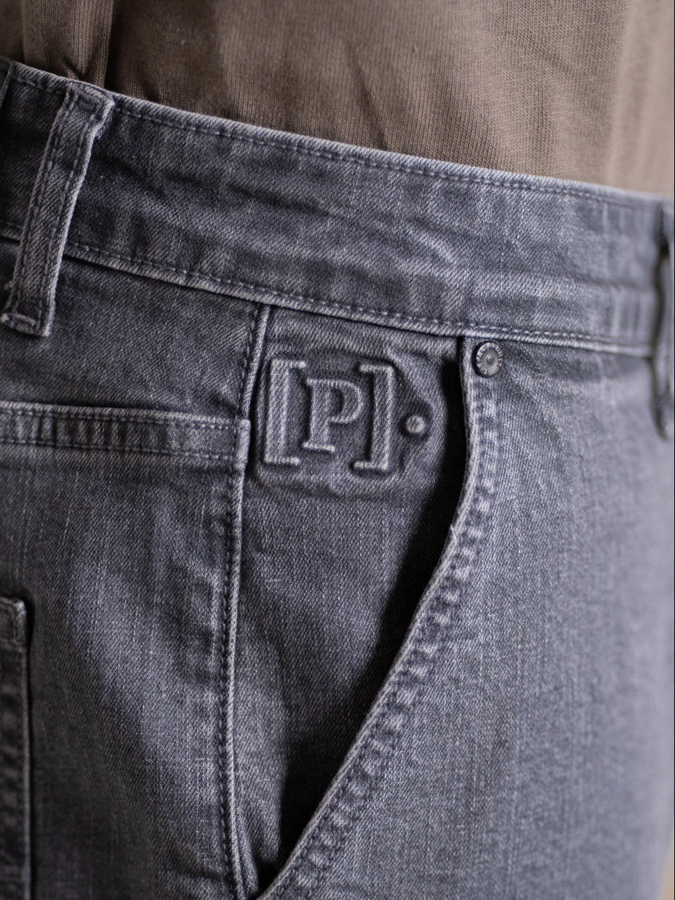 Concrete Grey Baggy Fit Jeans
