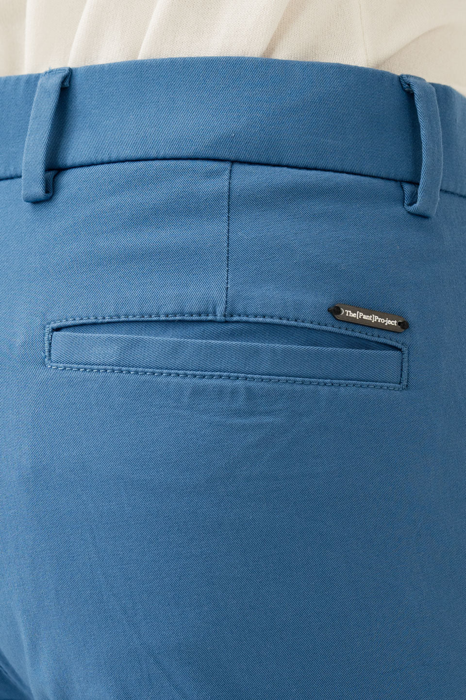 Track Blue Slim Fit Stretch Chinos