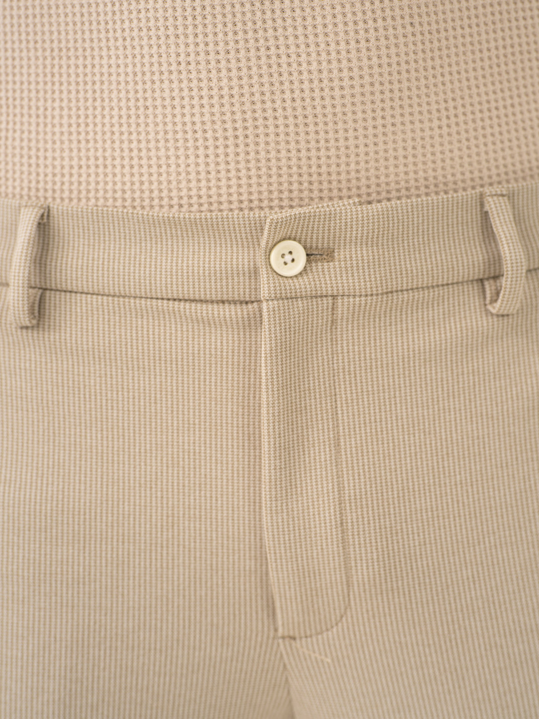 Saturn Khaki Houndstooth Power-Stretch Pants