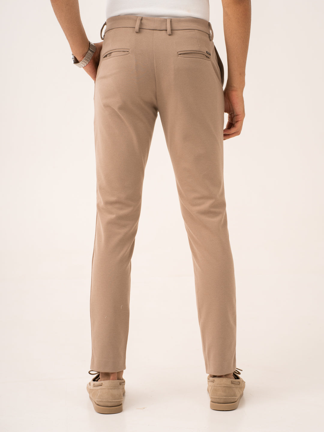 Analog Beige Twill Power-Stretch Pants