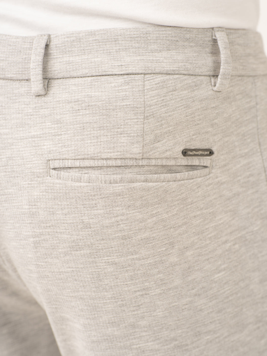 Static Grey Waffle Textured Power-Stretch Pants