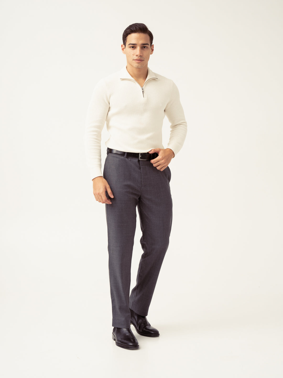 Noctivio Indigo 100% Linen Pants