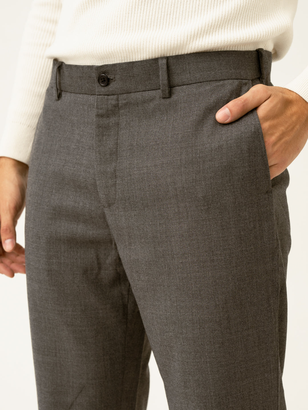 Great Grey Luxury Merino Wool Pants