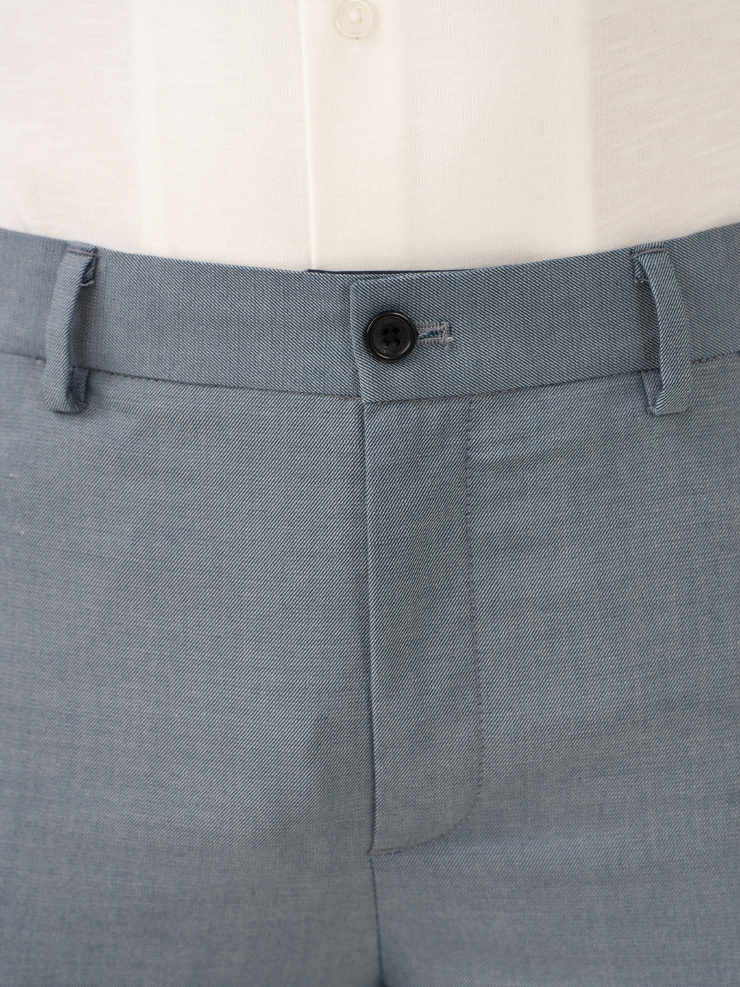 Vail Blue Twill Stretch Formal Pants