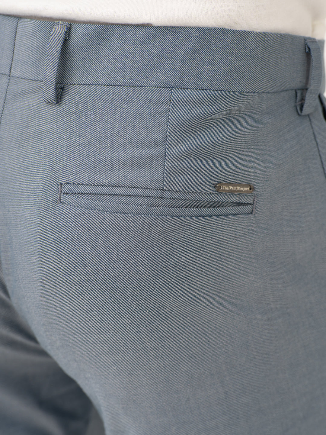 Vail Blue Twill Stretch Formal Pants