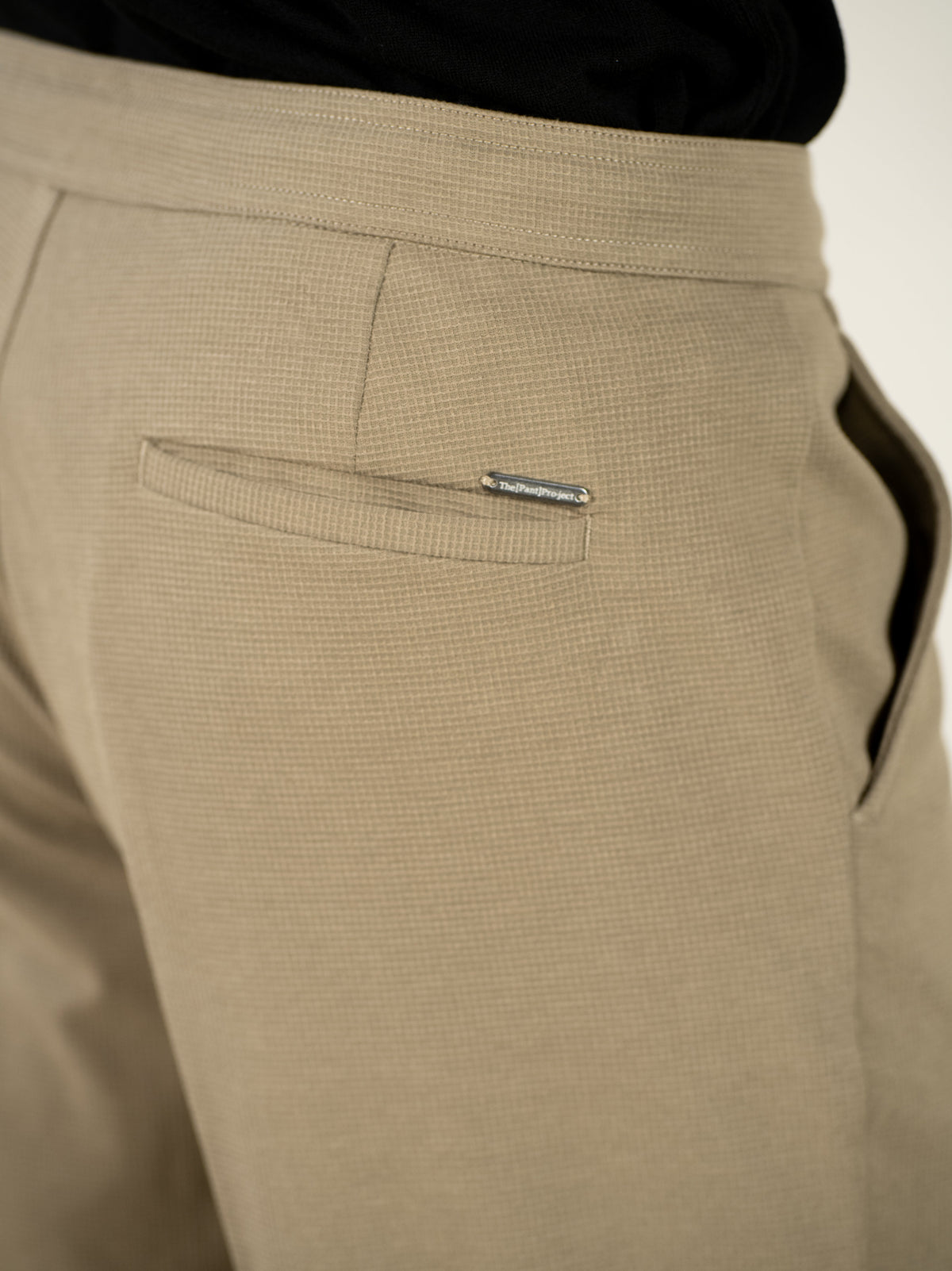 Hawk Khaki Relaxed Fit Power Stretch Korean Pintuck Pants