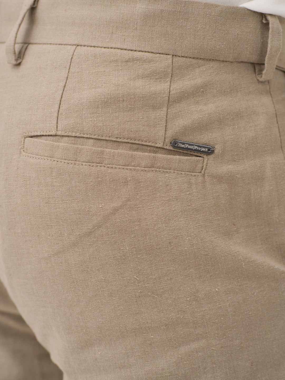 Hushfield Khaki Linen Sorona Pants