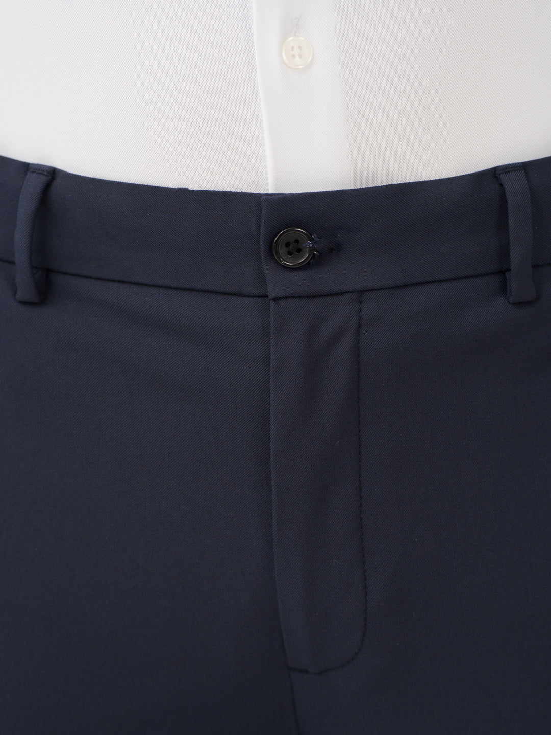 Cyber Navy Twill Luxury Stretch Pants