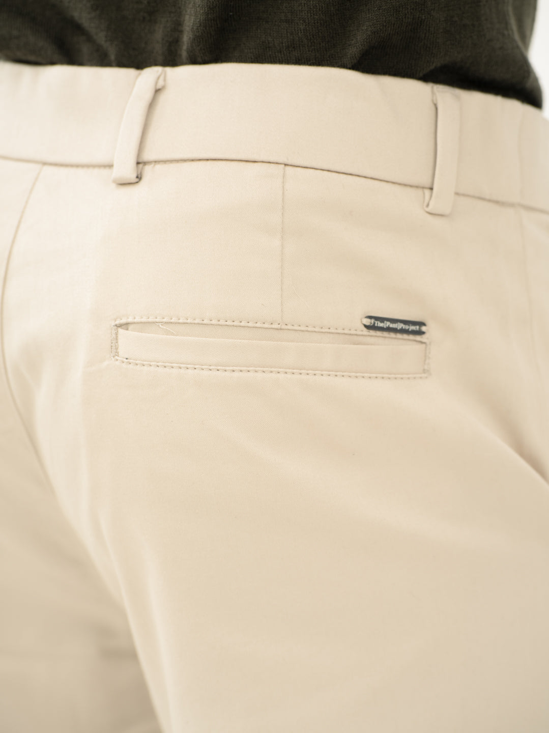 Weatherlock Cream Slim Fit Stretch Chinos