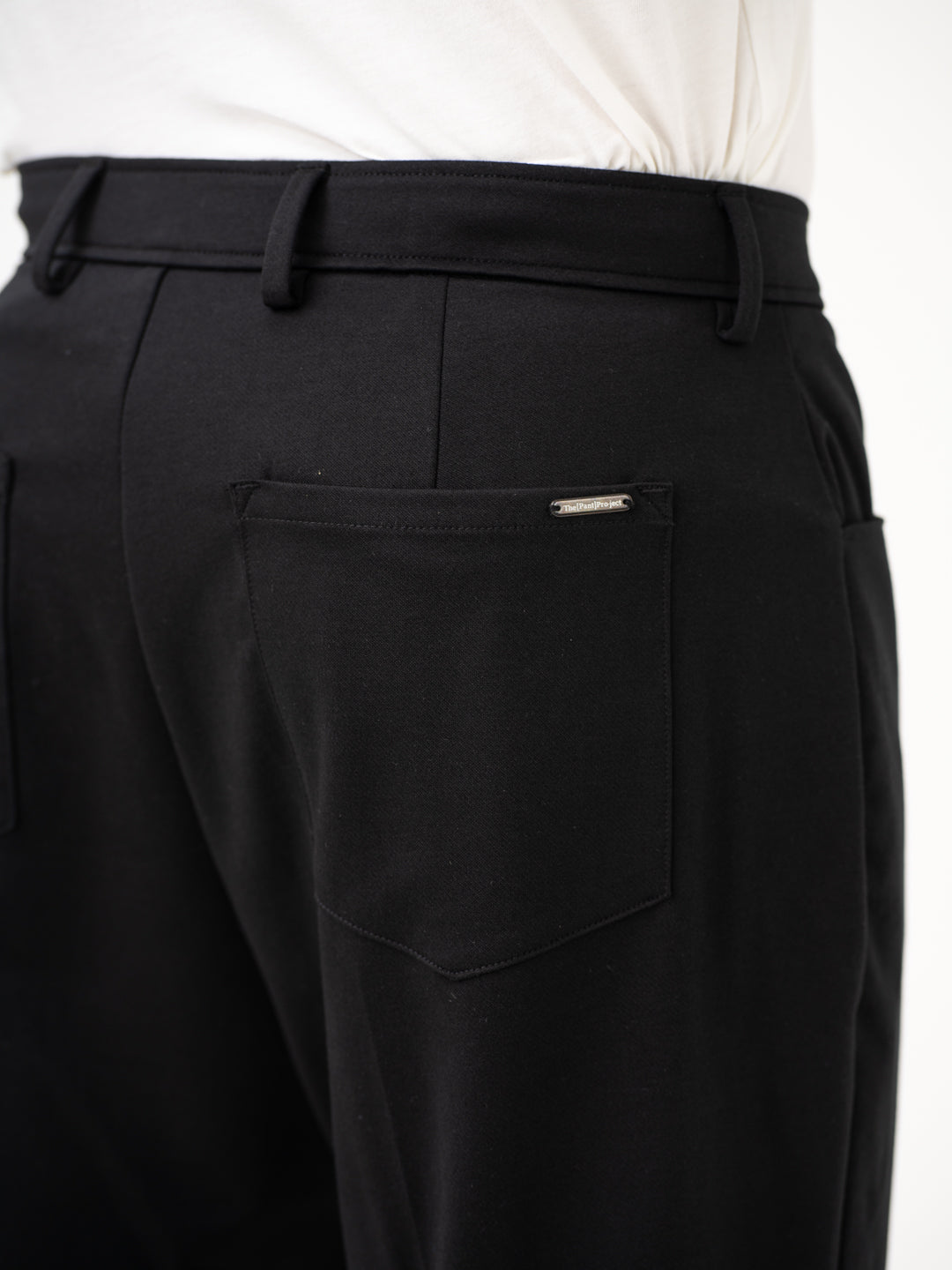 Gothic Black Relaxed Fit Korean Pintuck Pants