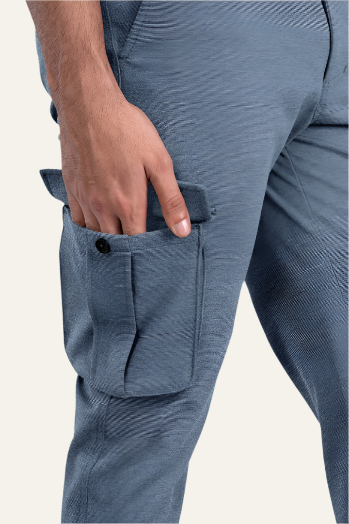 Ocean Waves Power-Stretch Cargo Pants