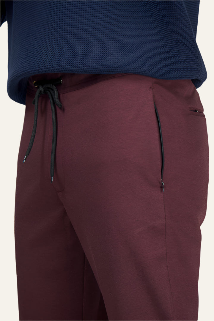 Plum Wine Power-Stretch Joggers