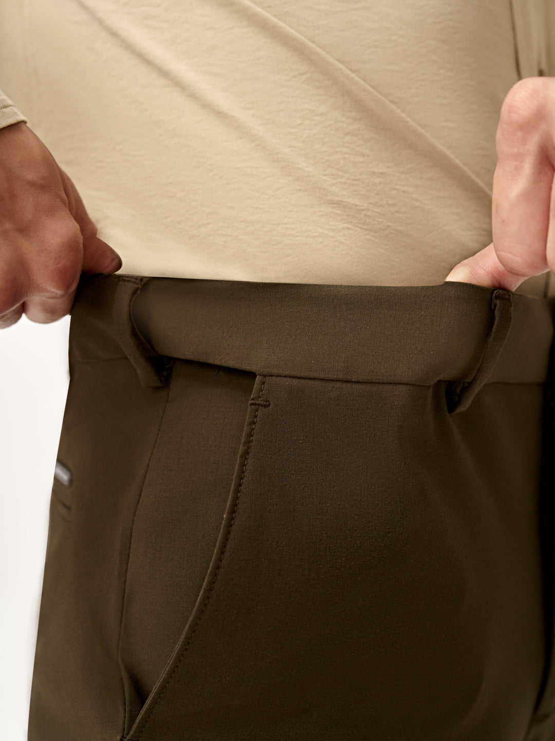 Army Olive Stretch Pants