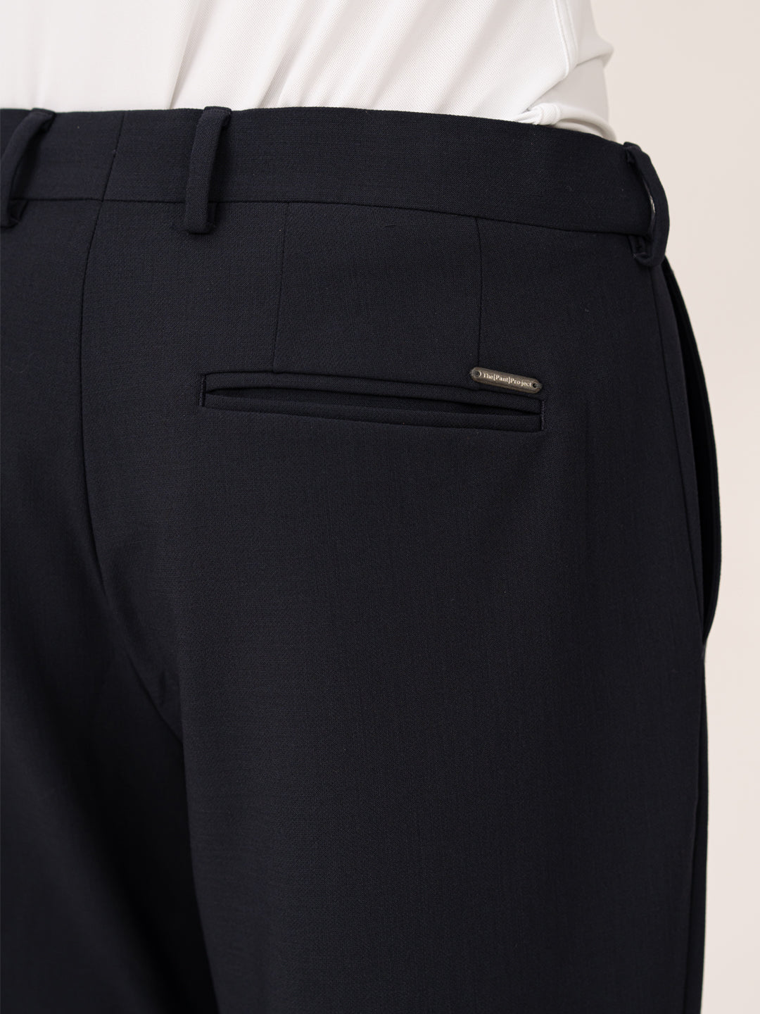 Executive Navy Pro.Stretch Formal Trousers