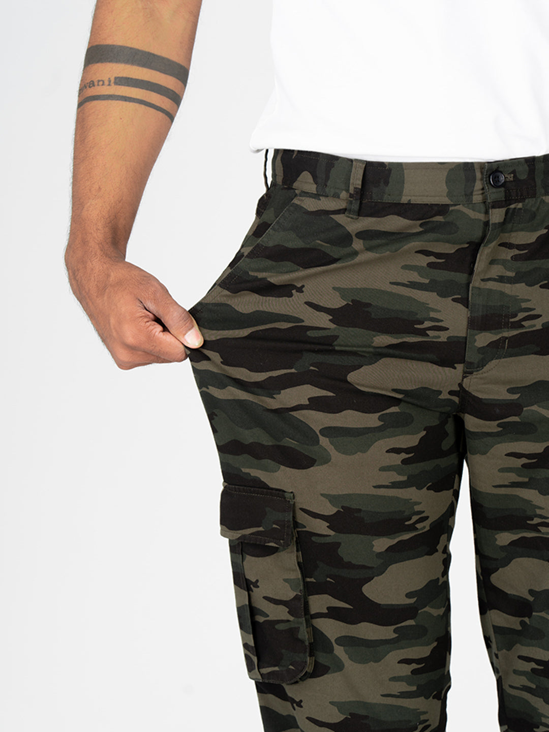 Hunter Camo Stretch Cargo Pants