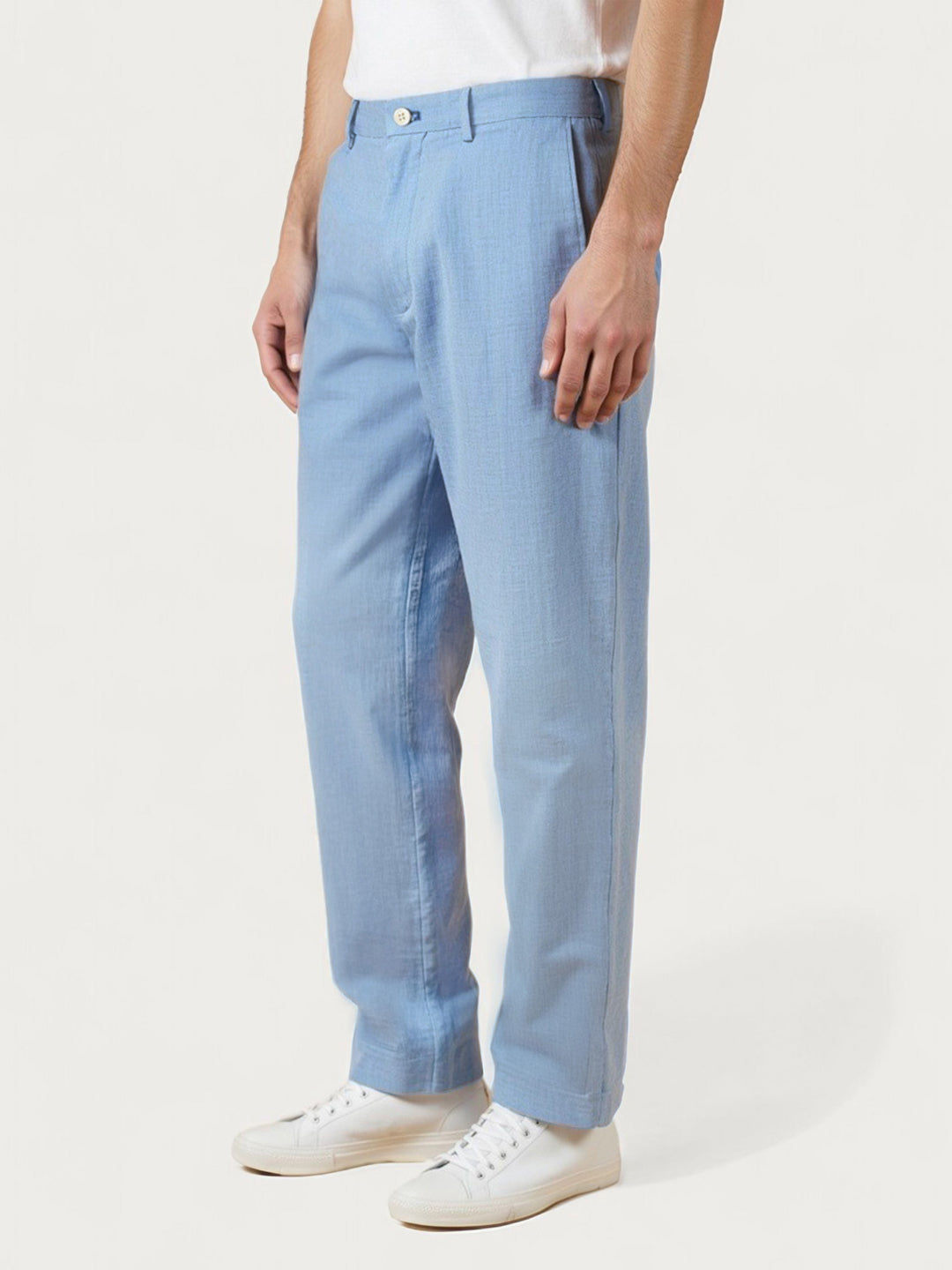 Breatheloop Blue Linen Sorona Pants