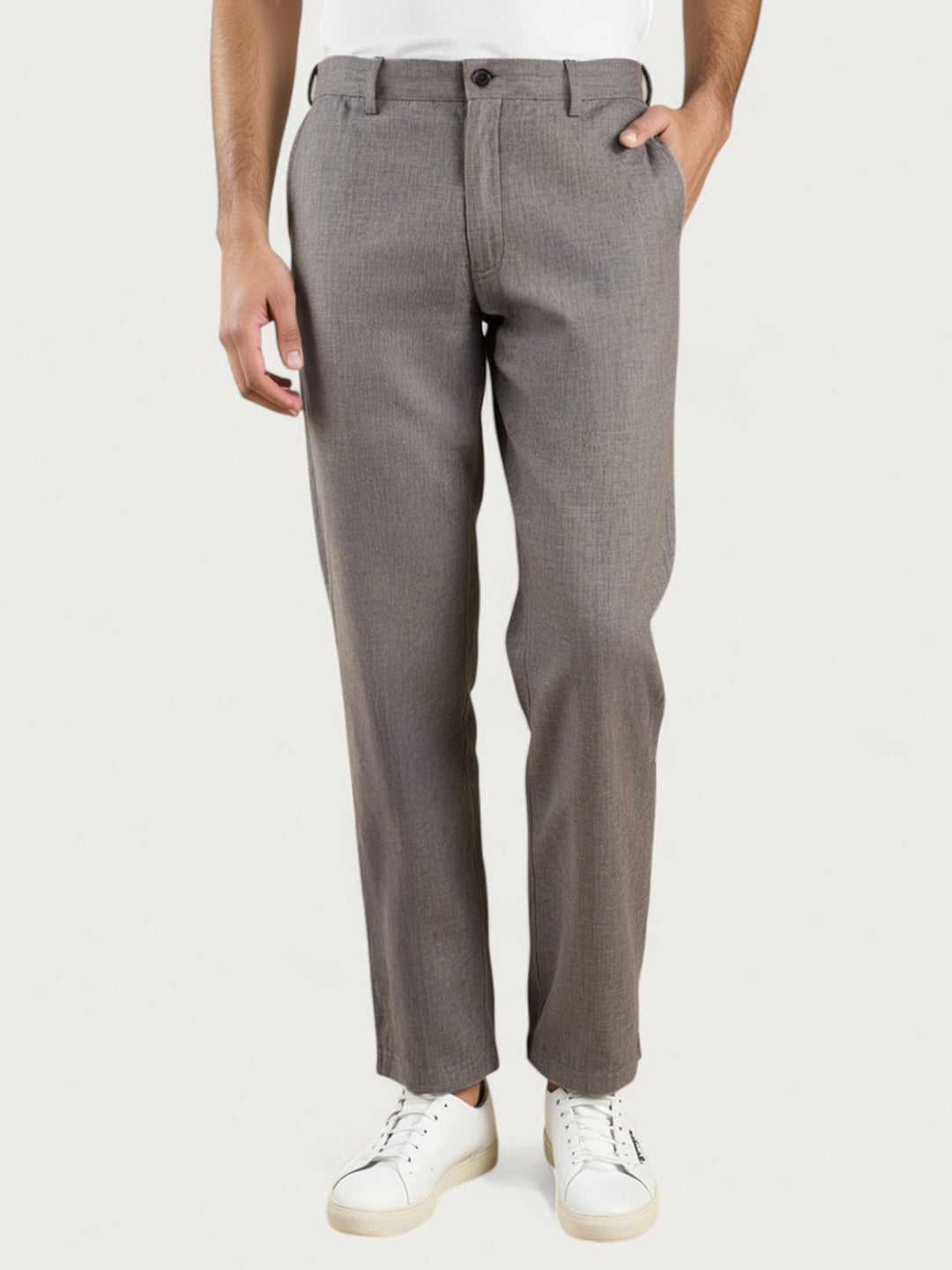 Earthkind Grey Linen Sorona Pants