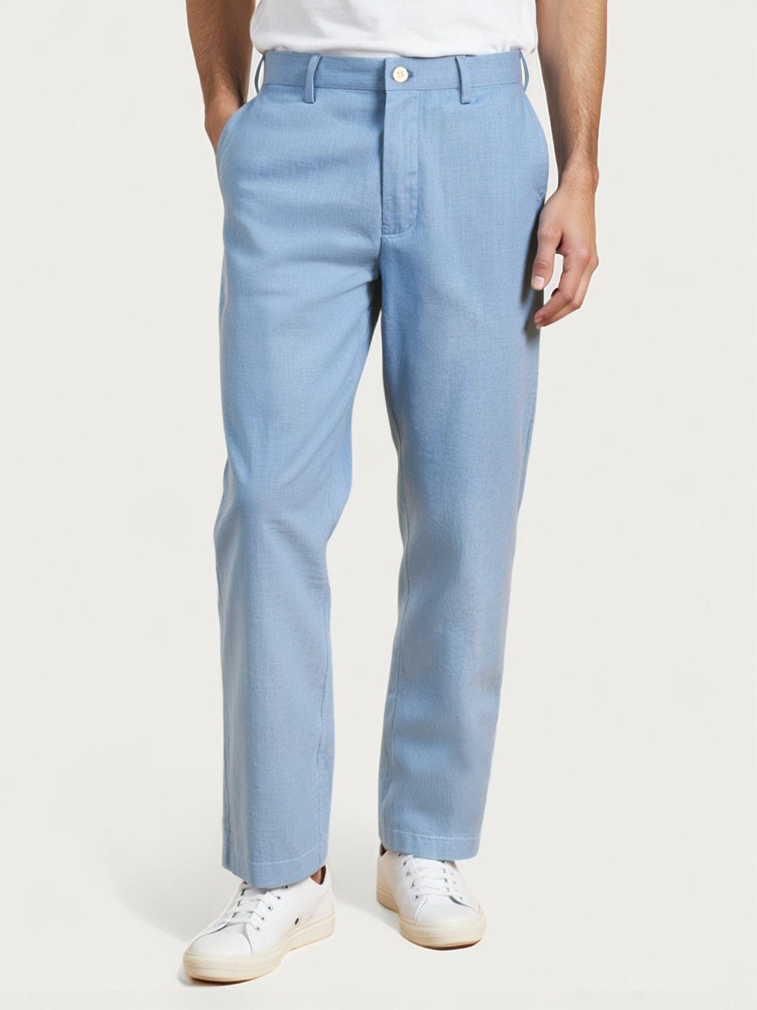 Breatheloop Blue Linen Sorona Pants