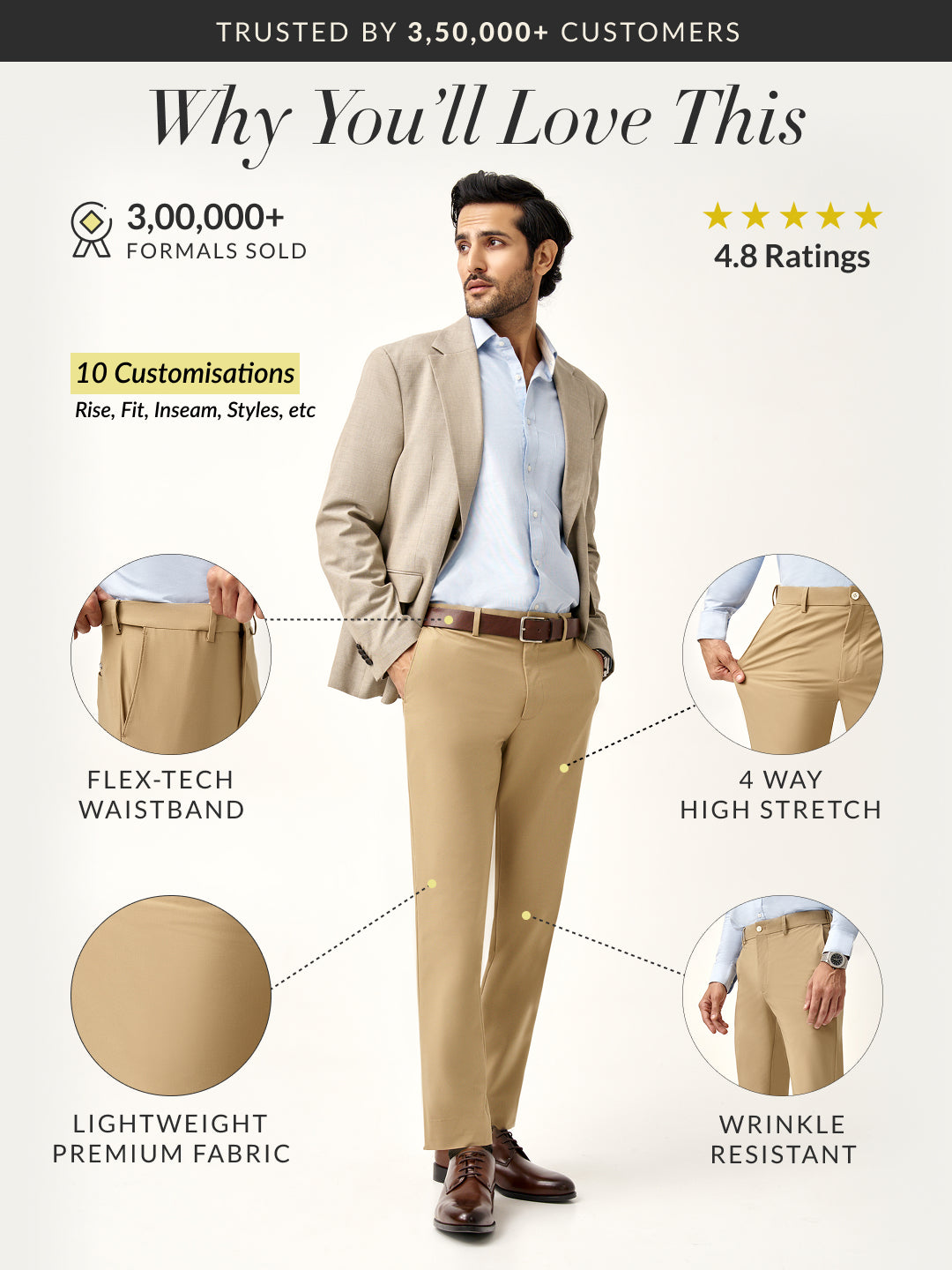 Camel Stretch Pants