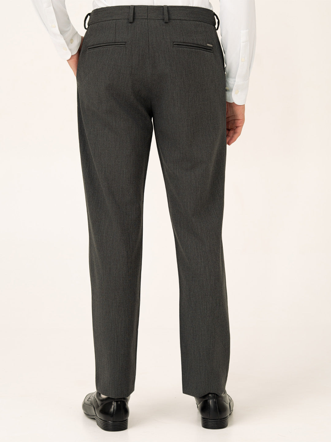 Decision Grey Pro.Stretch Formal Trousers