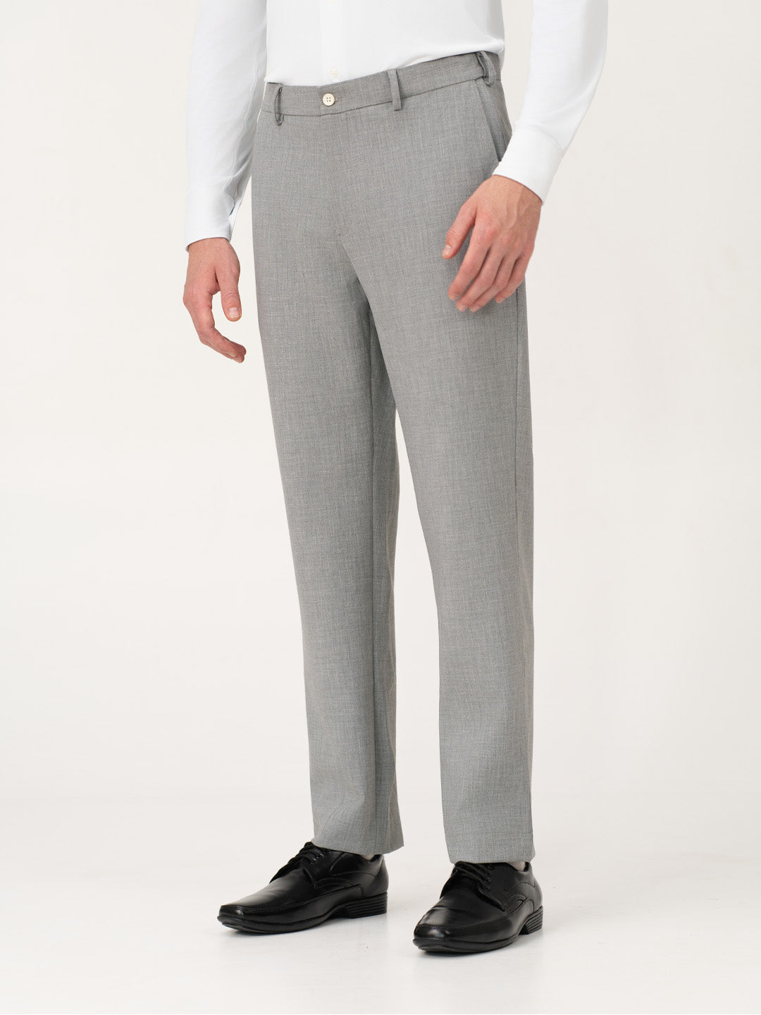 Director Grey Pro.Stretch Formal Trousers