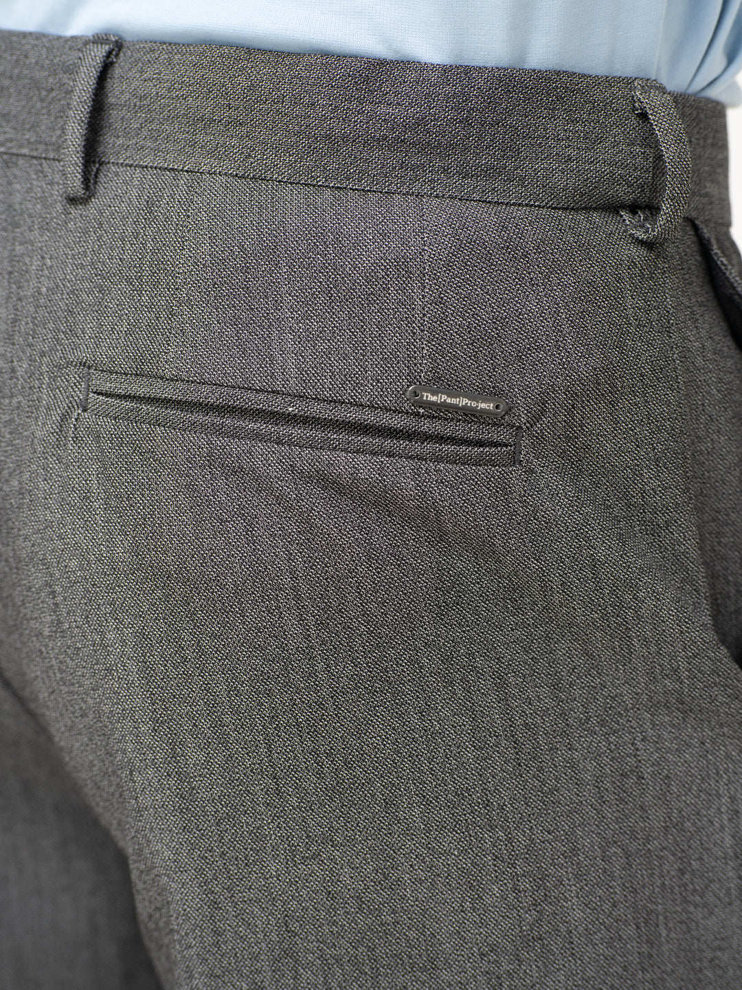 Tarmac Black & White Textured Water Repellent Relaxed Fit Stretch Formal Pants