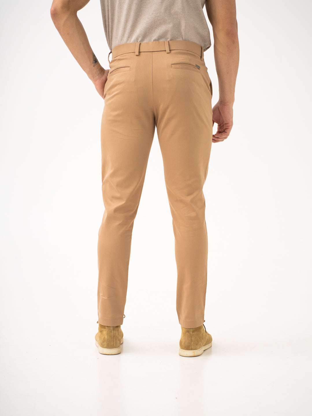Court Khaki Slim Fit Stretch Chinos