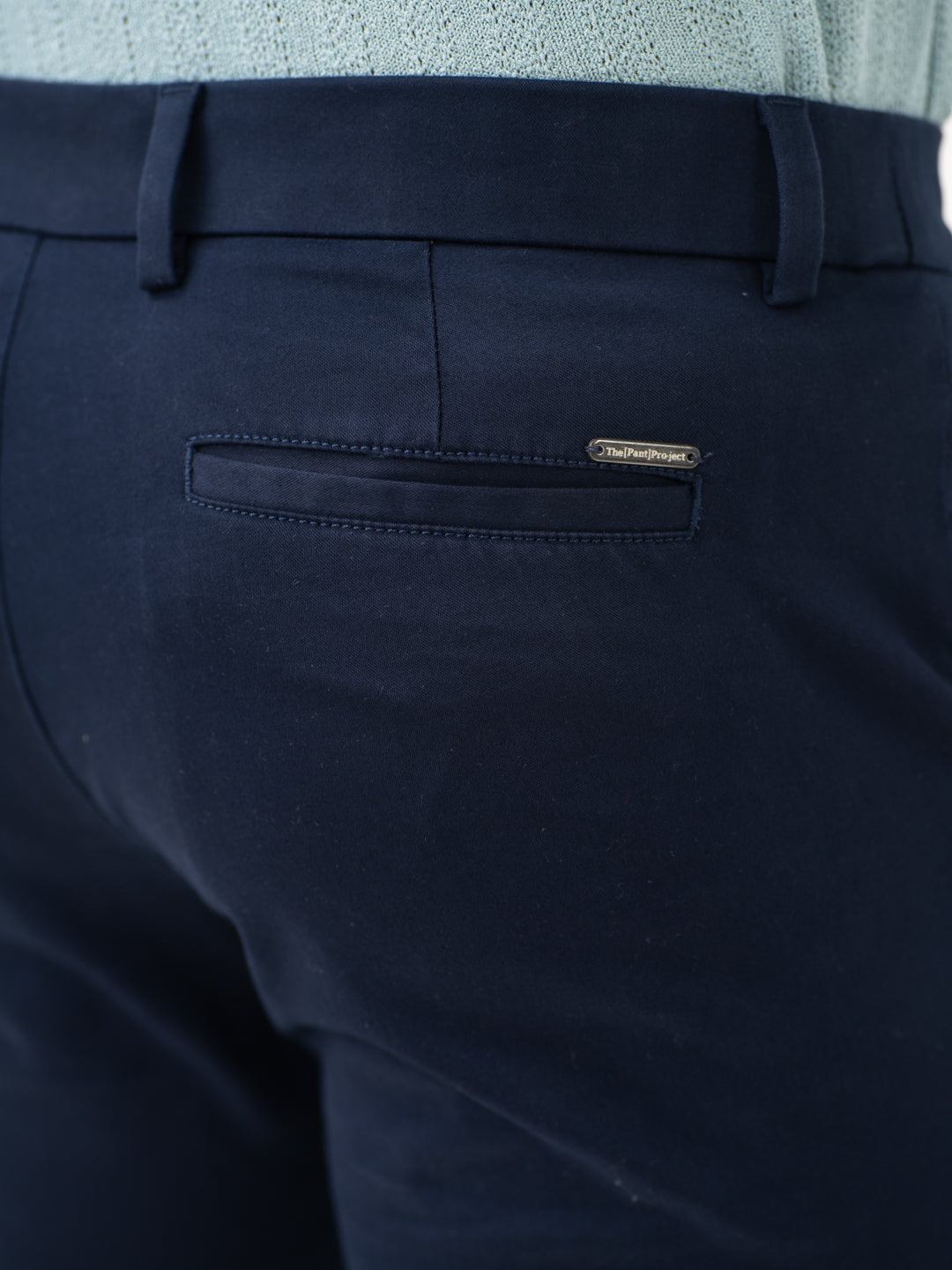 Rink Blue Slim Fit Stretch Chinos