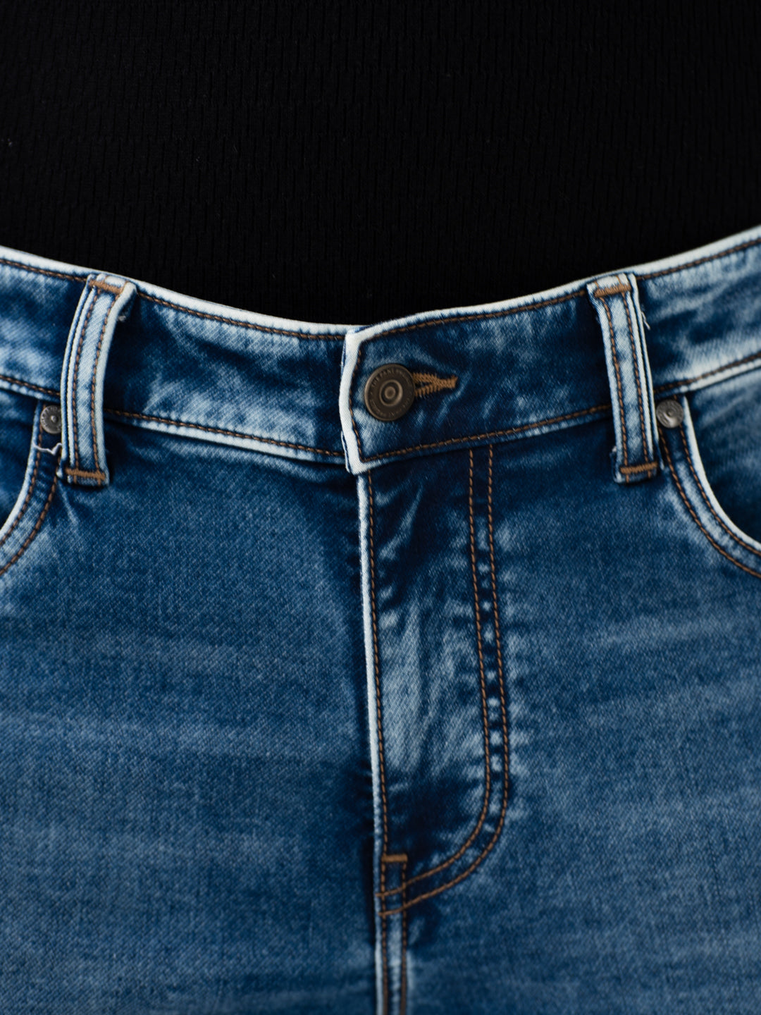 Nebula Blue Luxury Relaxed Fit Jeans