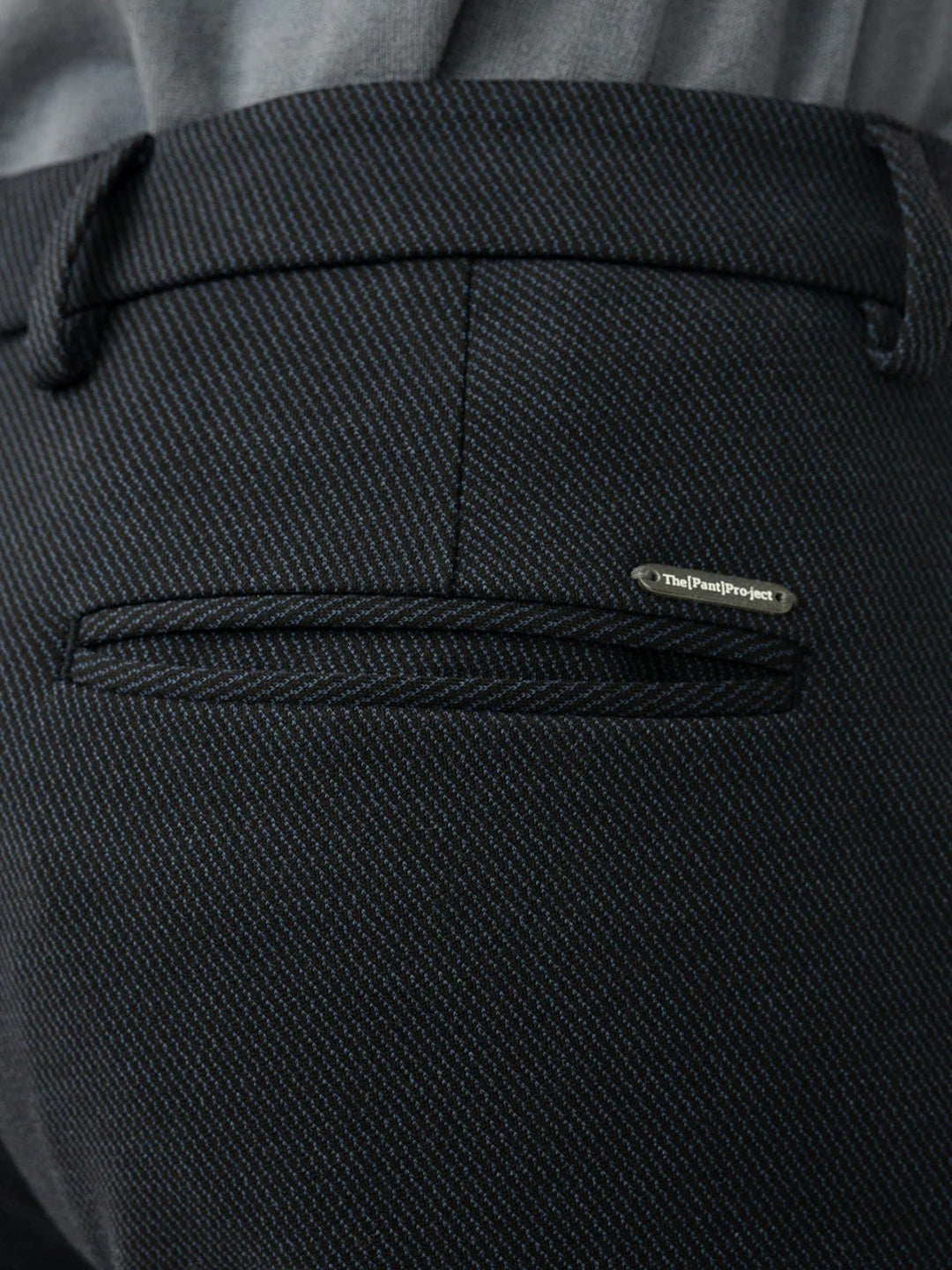 Regal Navy Twill Structured Power-Stretch Pants