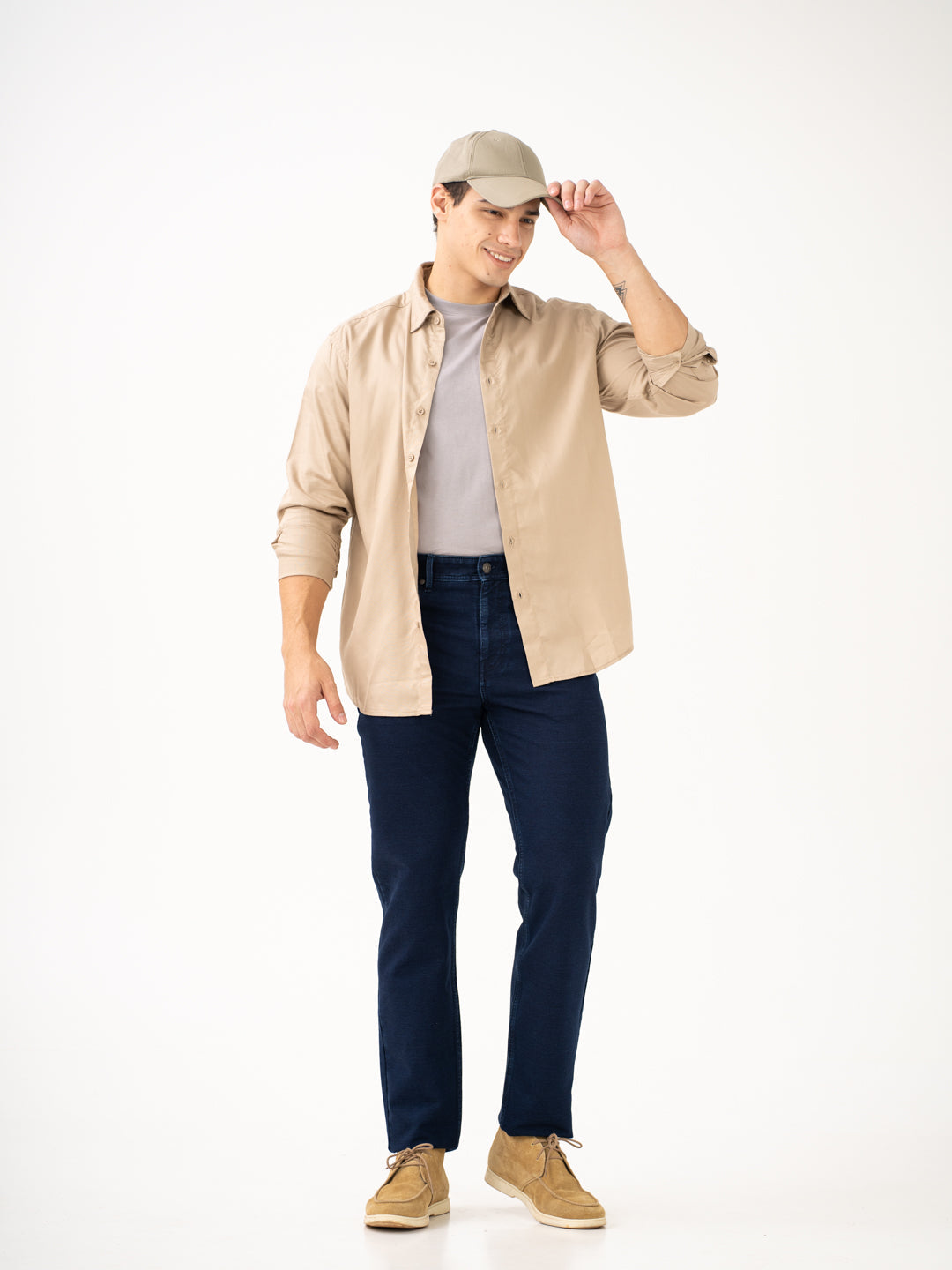 Frontier Blue Pro-Stretch Relaxed Fit Jeans