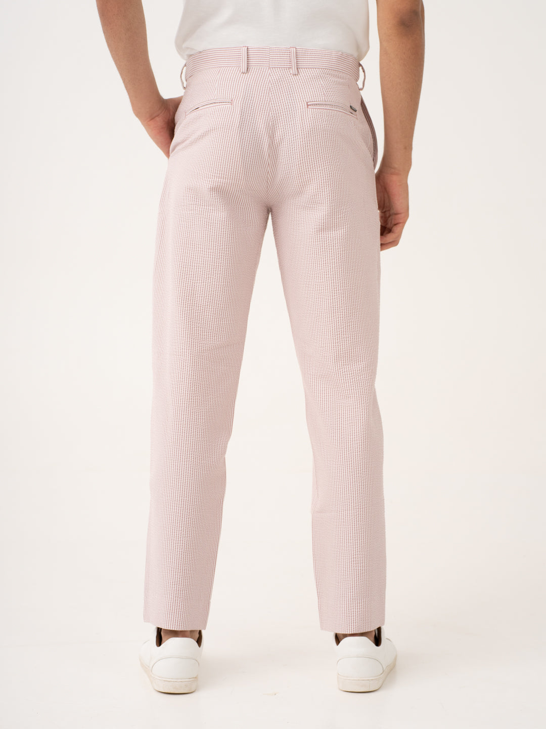 Romeo Rouge Stripes Seersucker Pants