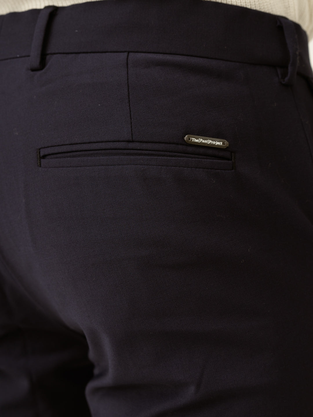 Venice Navy Luxury Merino Wool Pants