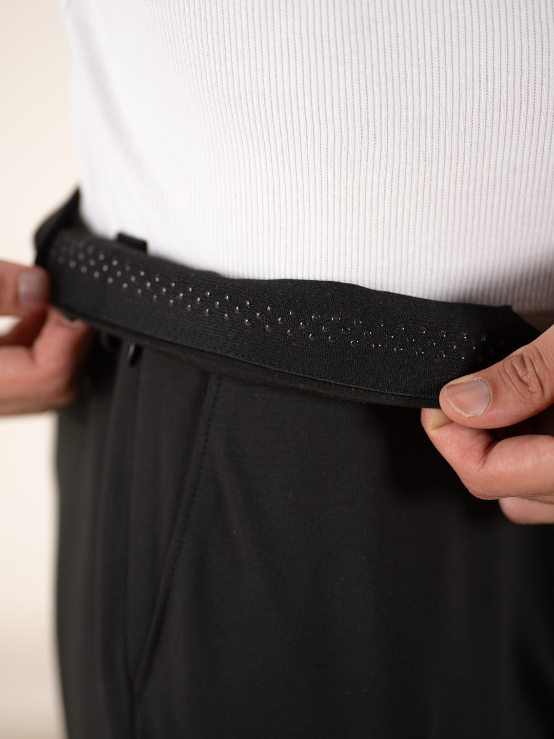 Malai Pants Black Soft-touch Slim Fit Power Stretch Pants