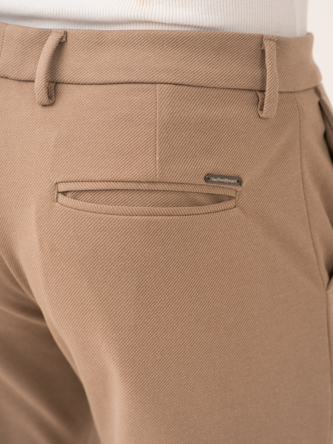 Analog Beige Twill Power-Stretch Pants
