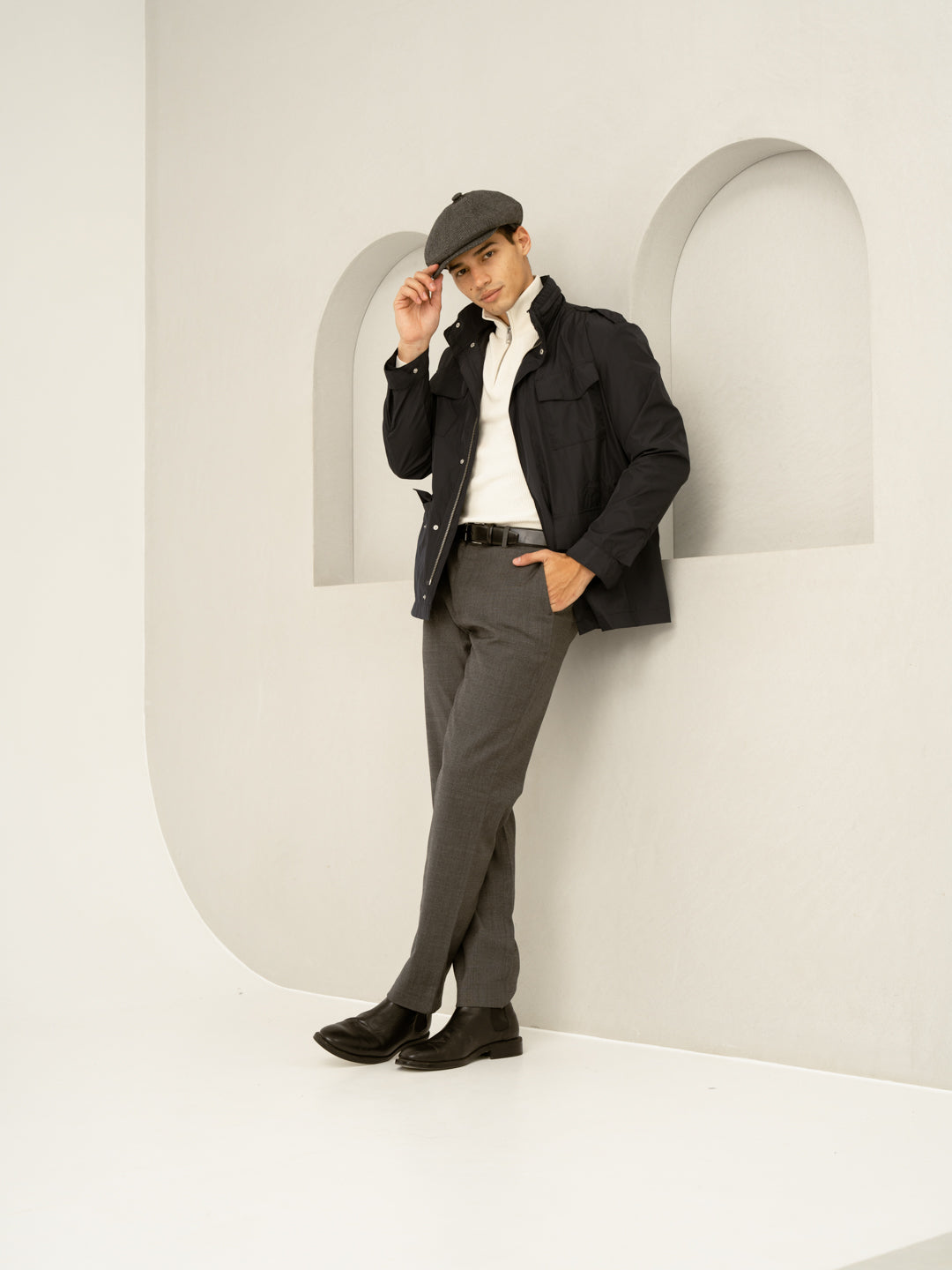 Great Grey Luxury Merino Wool Pants