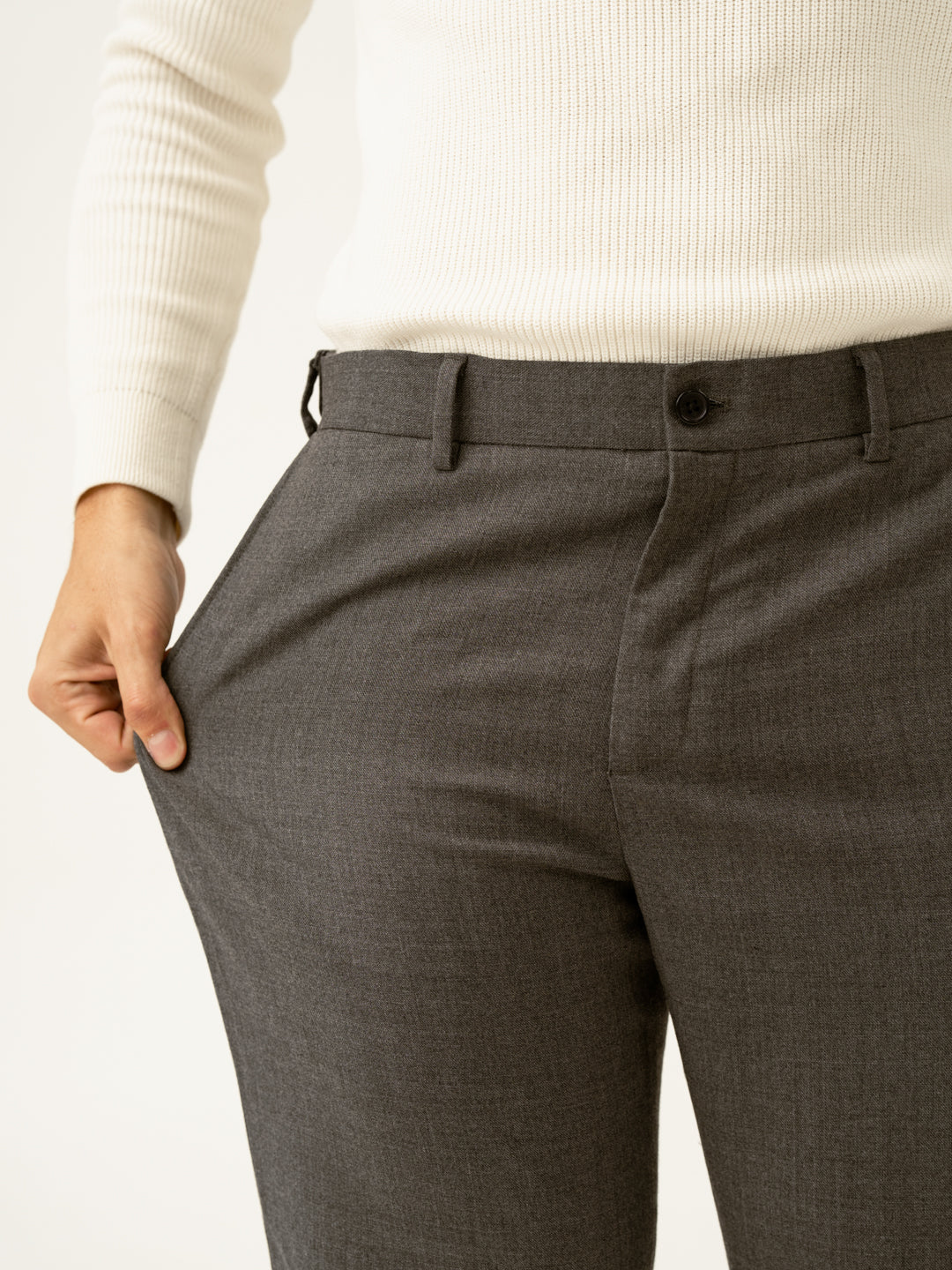 Great Grey Luxury Merino Wool Pants