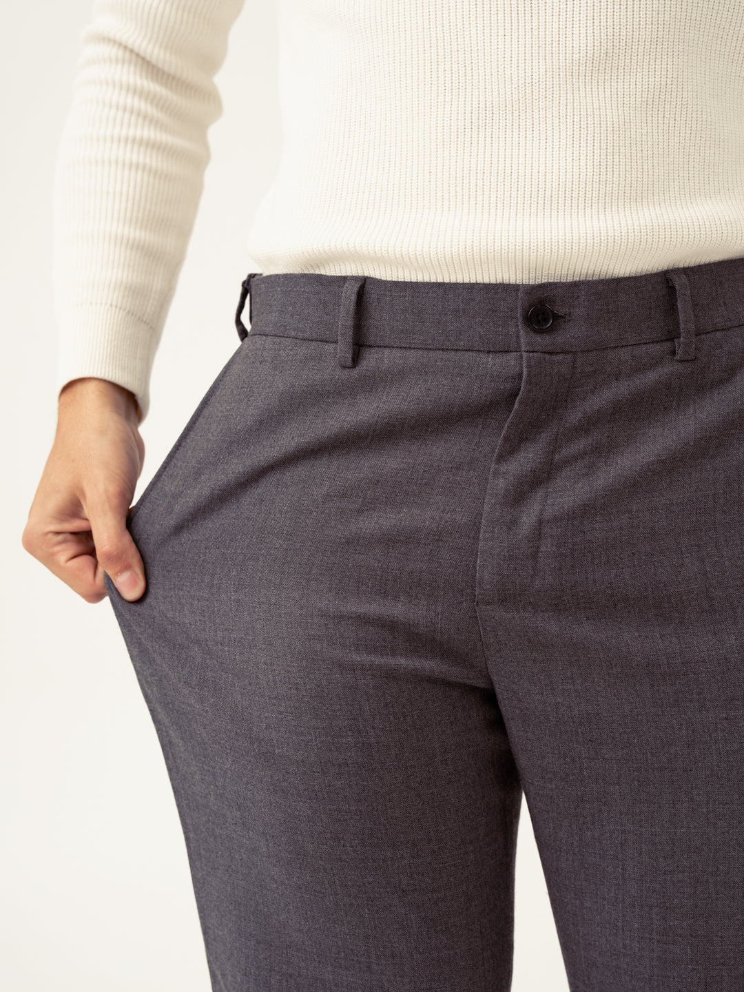 Noctivio Indigo 100% Linen Pants