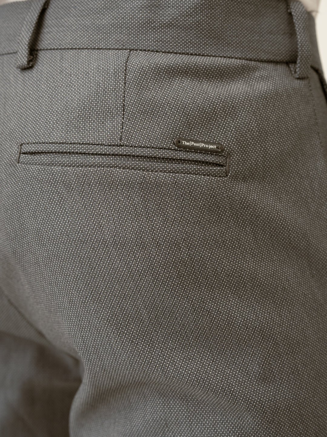 Jazz Grey Microdots Formal Pants