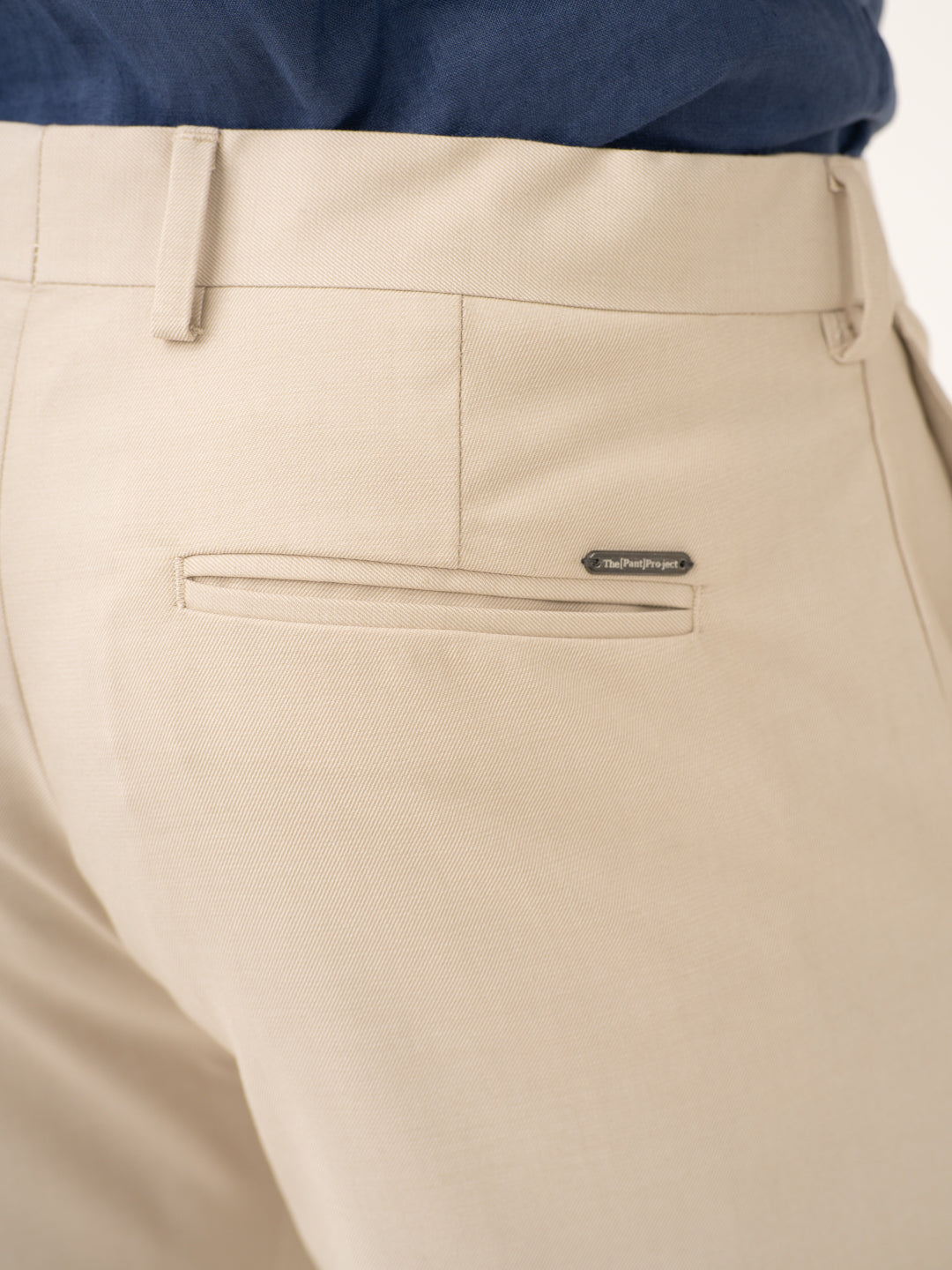Nova Cream Twill Stretch Formal Pants