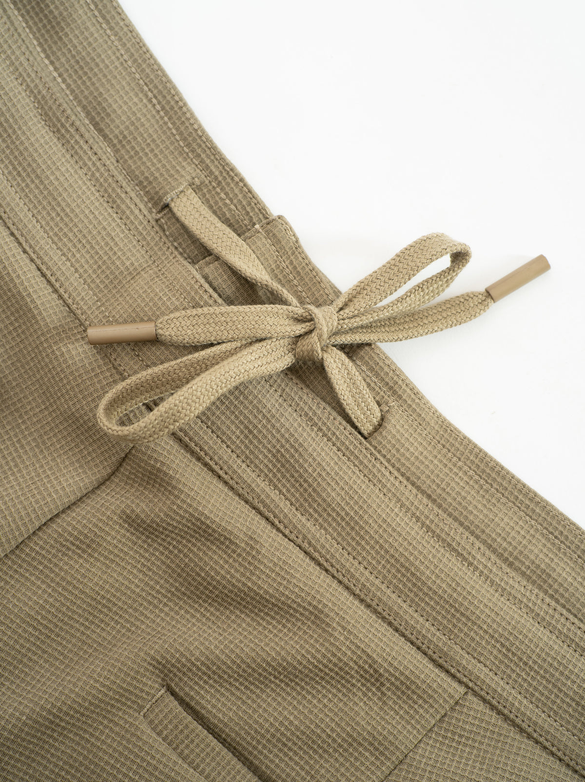 Hawk Khaki Relaxed Fit Power Stretch Korean Pintuck Pants