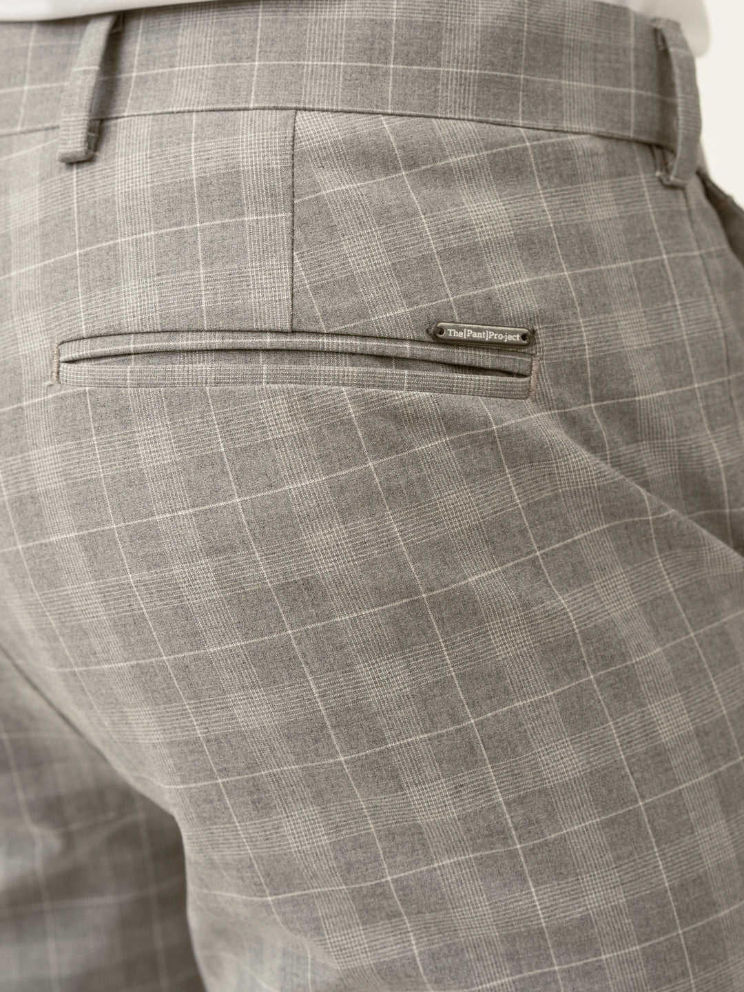 Siberian Grey Checks Formal Pants