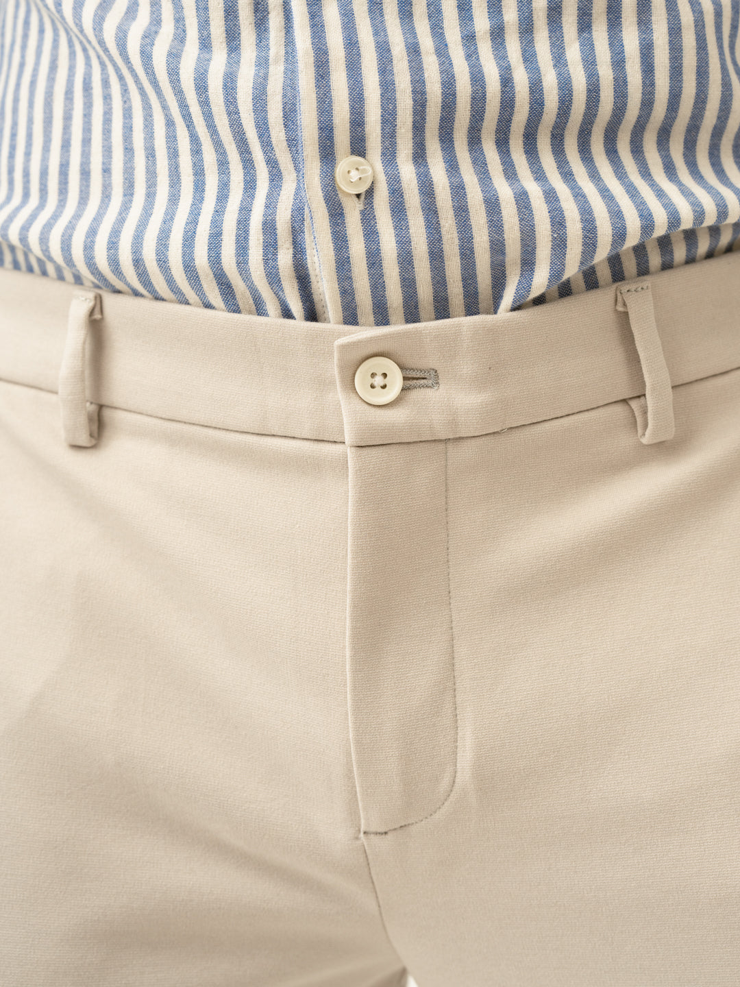 Kutch Cream Power-Stretch Pants