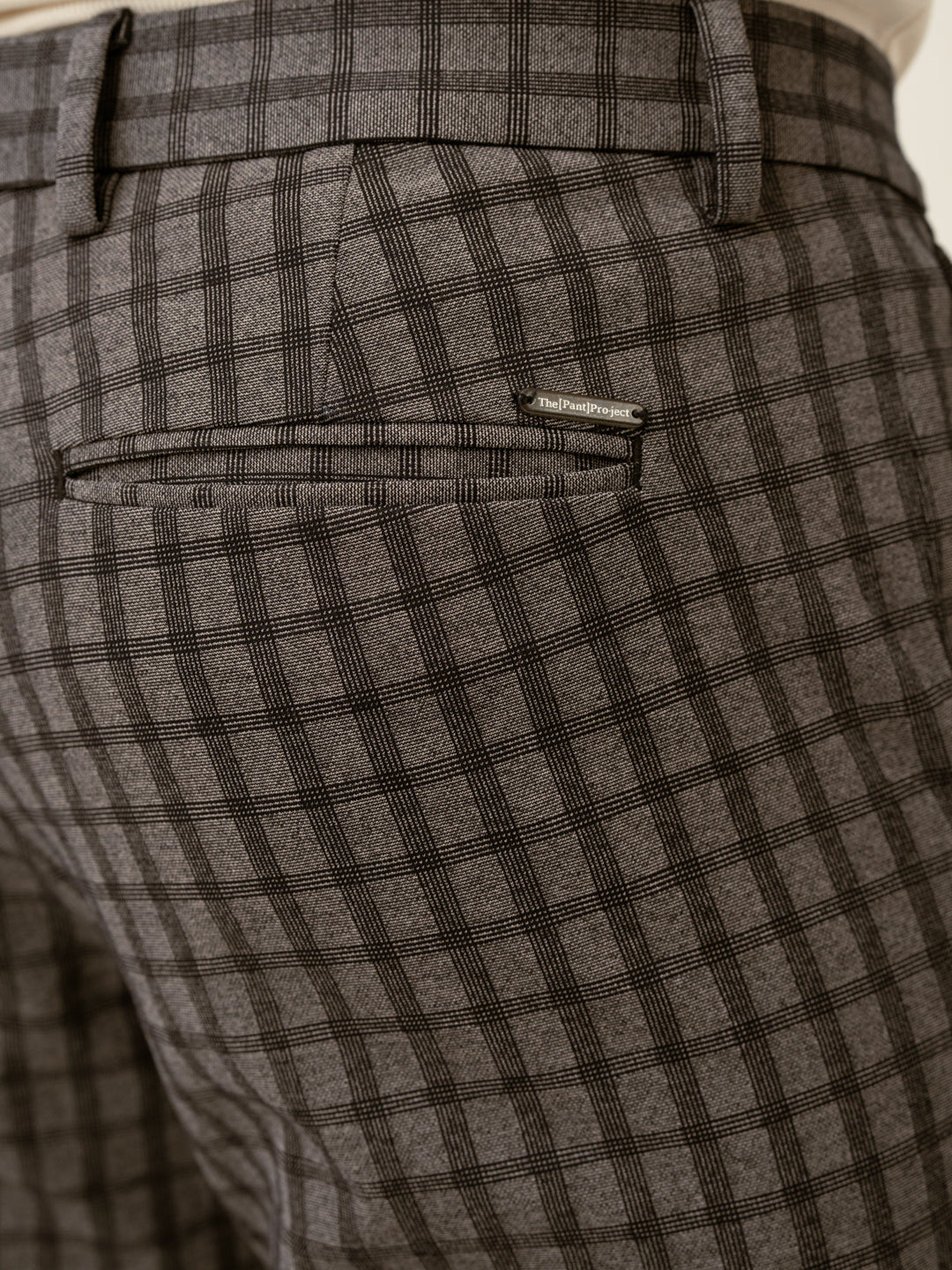 Rook Black Window Checks Power-Stretch Pants